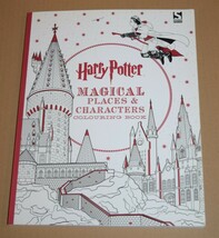 Harry Potter Magical Places and Characters Colouring Book  Studio Press UK - $8.90