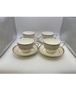 Set of 4 Royal Doulton Bone China NAPLES Cups &amp; Saucers - €76,71 EUR