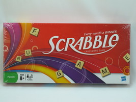 Scrabble Board Game 2008 Hasbro Parker Brothers New Sealed - £14.69 GBP