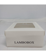 LAMBOBOX  Cake boxes of cardboard White baking box with window tall cake... - $10.00