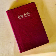 Holy Bible King James Version Red Letter Dictionary Concordance Nelson 162R - £8.66 GBP