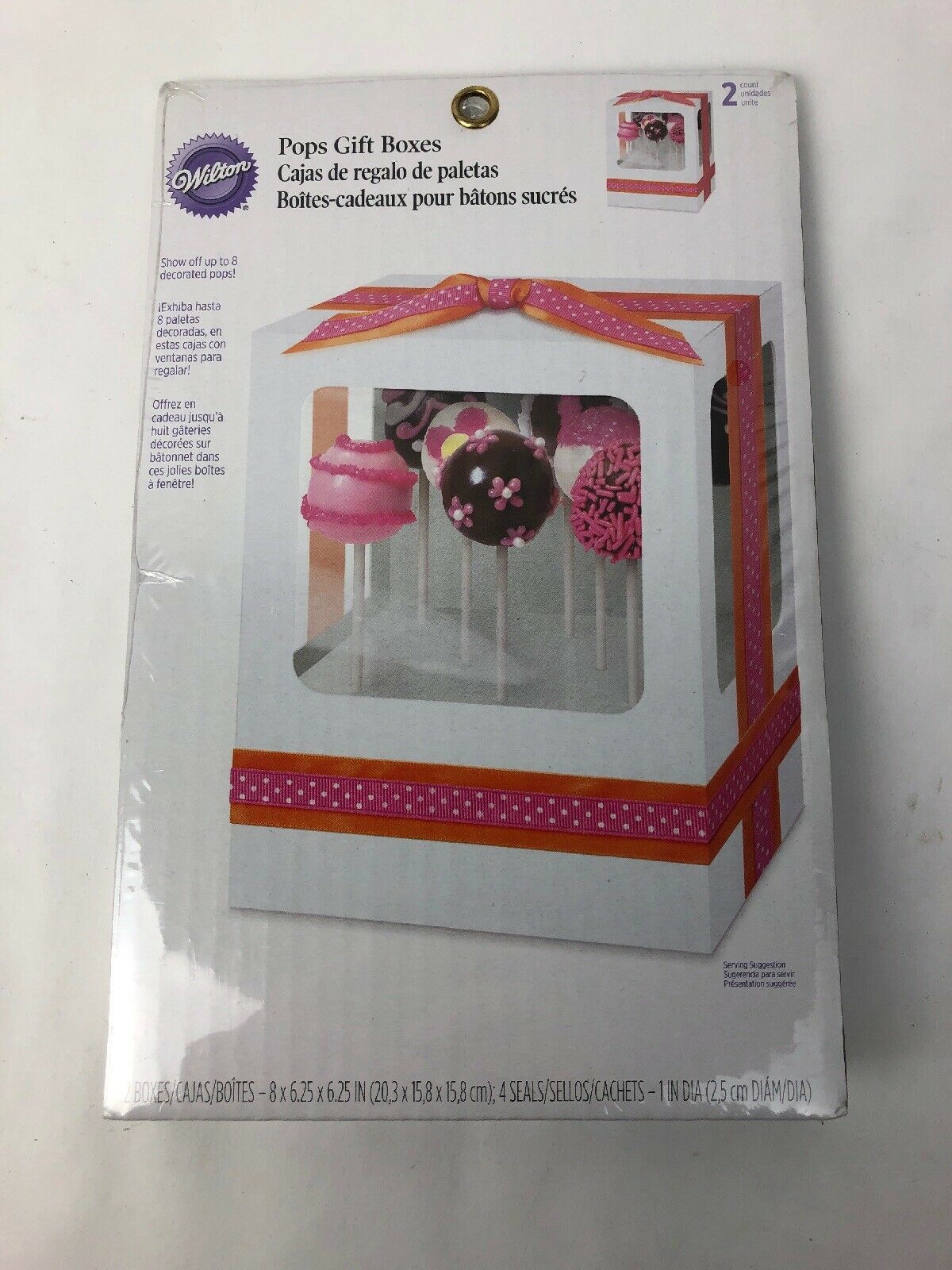 NEW! Wilton Method Classes * POPS GIFT BOXES * 2 Count * FSTSHP - $13.99