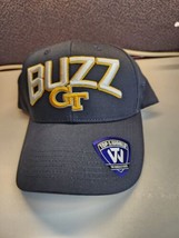 NEW Georgia Tech Yellow Jackets Buzz Sports Navy Blue Hat Adult Cap Adju... - £12.26 GBP