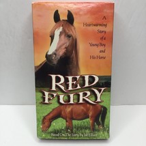 Vtg Red Fury 1984 VHS Movie Joe Elliott Native American Boy Frankie Wild... - £7.97 GBP