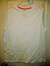 Wonder Nation Boys Tank Top Muscle Shirt Medium (8) Solid Arctic White - £7.71 GBP