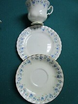 Royal Albert England  TRIO cup,saucer and cake plate &quot;Memory Lane&quot; orig [88c] - £50.33 GBP