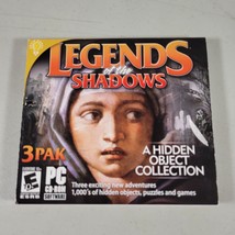 Legends of the Shadows PC Video Game Hidden Object Rated E10+ - £7.18 GBP