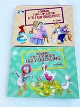 (lot of 2) Solimo Pop-Up Book Ugly Duckling &amp; Little Red Riding Hood - £6.71 GBP