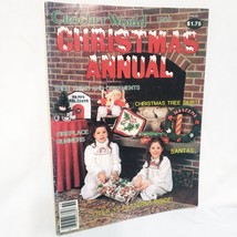 Crochet World Magazine Christmas Annual 1985 Santa Over 35 Patterns Tree... - $14.84