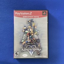 Kingdom Hearts II (Greatest Hits) PS2 USED no Manual - £5.20 GBP