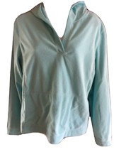 * tek Gear  Womens Sweat Shirt Hoodie Pull Over Green Color Size Large - £8.21 GBP