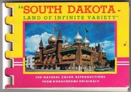 Souvenir Photo Booklet South Dakota Land Of Infinite Variety 10 Views - $3.95