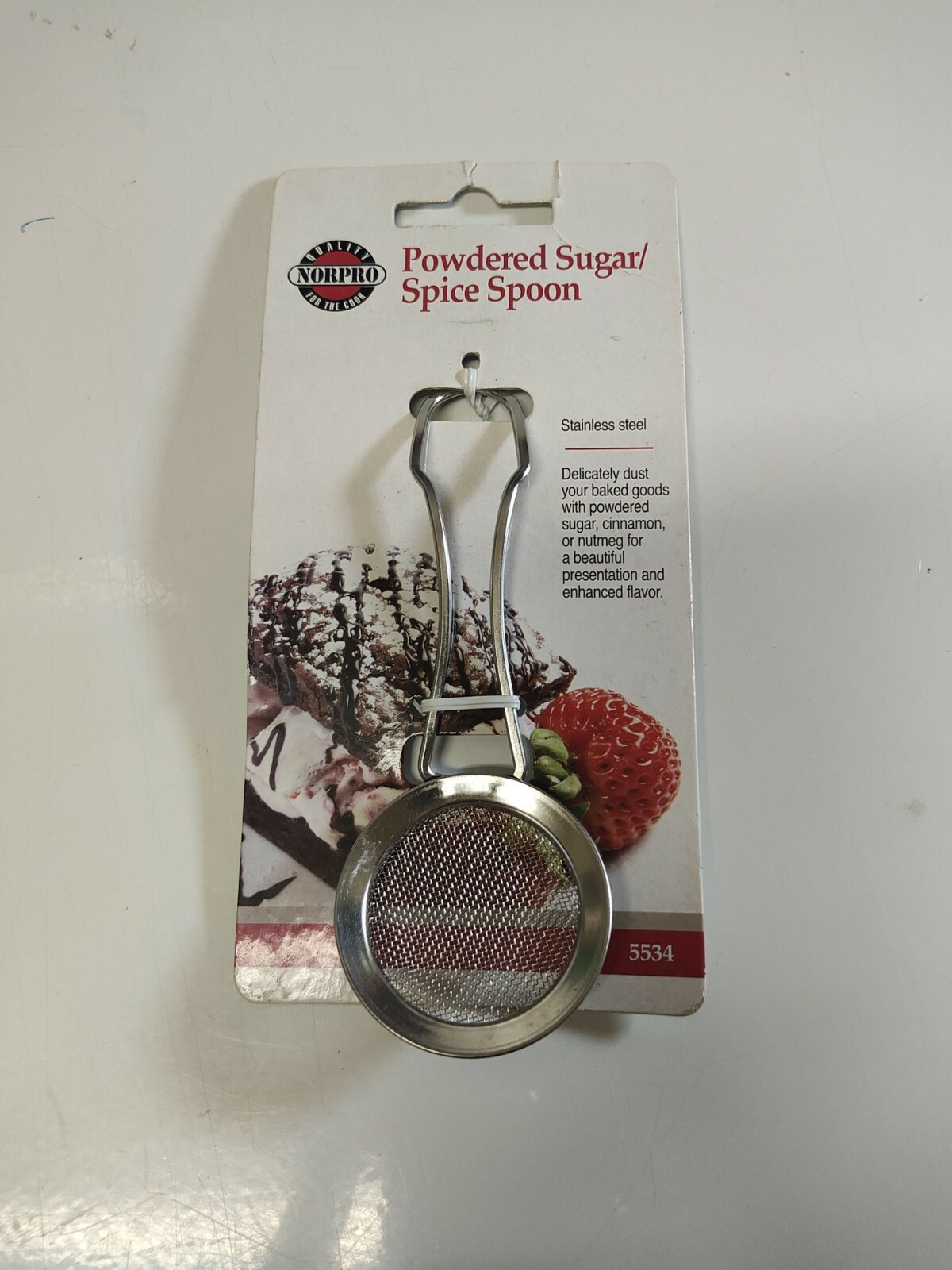 NORPRO Sugar or Spice Sifter Spoon, 3.75In New Tags Attached Great For D... - $5.99