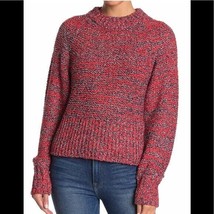 Current/Elliott The Moonshine Sweater, Red/Black, Size 2, Small, NWT - £72.62 GBP