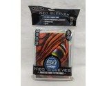 (1) (50) Pack Max Protection Red Dragon Eye Japanese Size Neo Sleeves 70... - $39.59