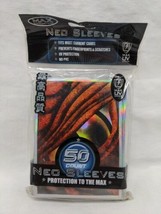 (1) (50) Pack Max Protection Red Dragon Eye Japanese Size Neo Sleeves 70... - £31.37 GBP