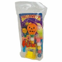 Flix Halloween gumball machine Pez SEALED vtg pumpkin Jack O Lantern Imaginings - £31.12 GBP