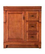Brand New Naples 31&quot;x 22&quot; Vanity Cabinet in Warm Cinnamon w/Marble Vanit... - €343,98 EUR