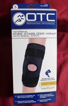 OTC Orthotex Knee Brace/Stabilizer w/Spiral Stays 4-Way Stretch Size Small - $19.99