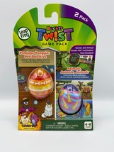 NEW Leap Frog RockIt Twist Penelope Penguin Pet Detective &amp; Animals Game 2 Pack - £9.72 GBP