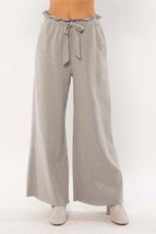 Amuse Society Andie Knit PANT- Grey Heather - £60.15 GBP