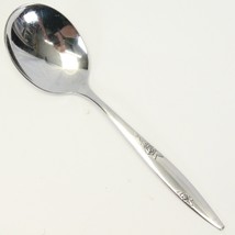 Oneida Rose Duet Ltd Sugar Spoon 5 7/8&quot;Stainless - $5.87