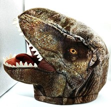 Jurassic World Velociraptor Mask Over the Head Dinosaur Universal Brown Dan-Dee - £19.38 GBP