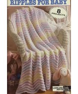 Vtg 80s Leisure Arts Beginner&#39;s Guide Ripples for Baby 8 Projects Crochet - $27.62 CAD