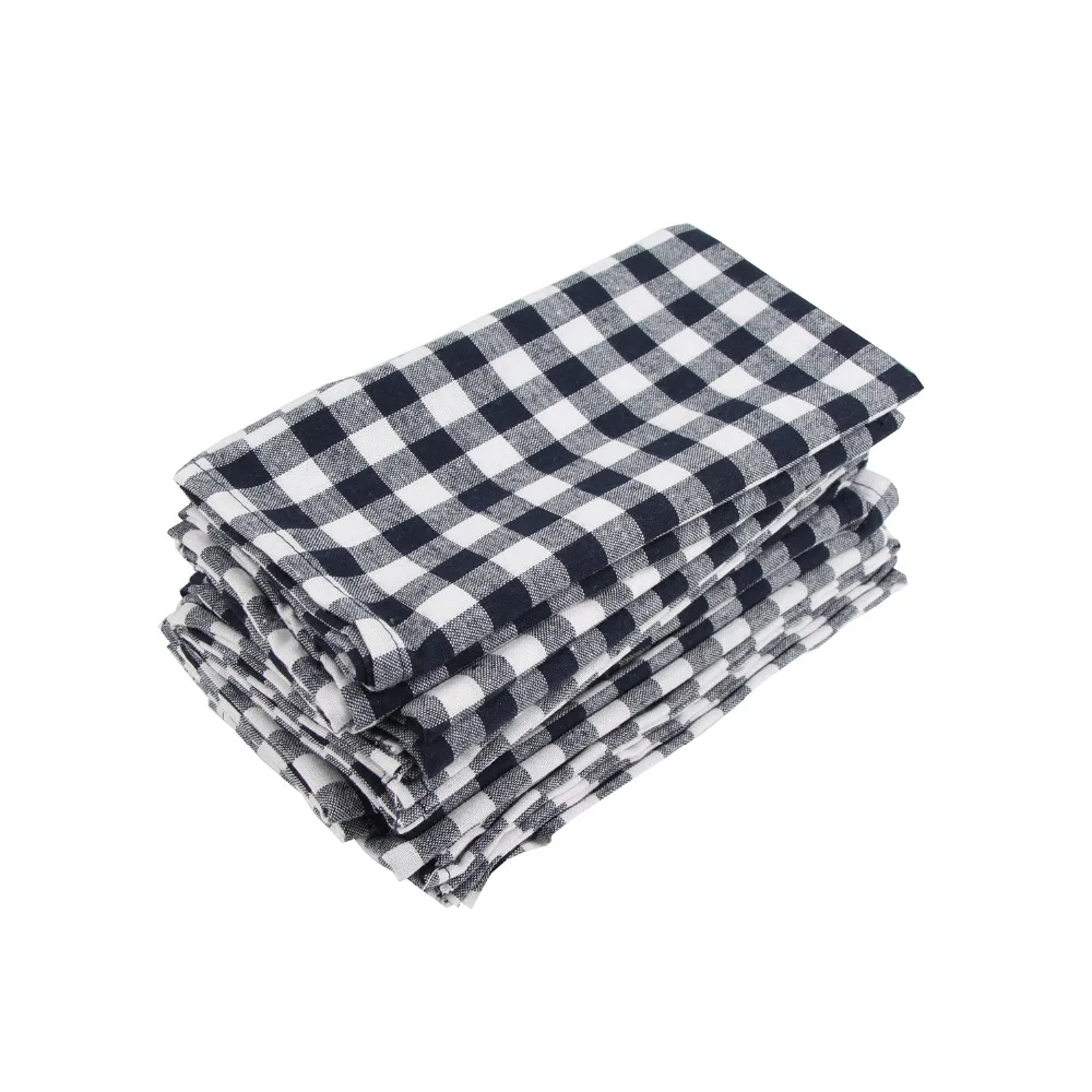 40 x 40cm cloth Napkins Set of 12pcs cotton linen heat insulation mat dining - £23.58 GBP