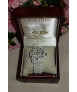 Oniss Paris Oversized HI TECH white Ceramic white dial swiss Watch NEW - $133.85 CAD