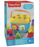 Fisher-Price Baby&#39;s First Blocks Develops Fine Motor, Problem Solving, C... - £19.65 GBP