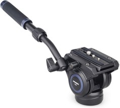 Video Camera Tripod Fluid Head-Innorel F60,Professional Drag Pan Panoramic, F60 - £67.93 GBP