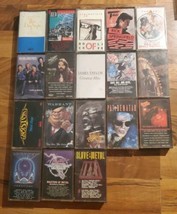 Lot Of 18 Rock Cassettes Three Dog Night Speedwagon Hall Journey Seger Red Hot - £31.02 GBP