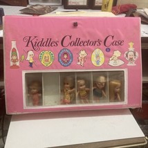 Vintage 1967 Mattel Kiddles Collector&#39;s Case,6 Mini Dolls,Kiddle Kologne Case - £59.46 GBP