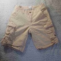 Four Steeds Beige Cargo Shorts Womens 4 Gorpcore Streetwear Casual Hiking - $11.39