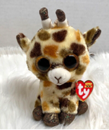 Ty Beanie Boos Plush Bean Bag Giraffe Stilts New 6 in tall Stuffed Anima... - $8.90