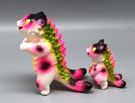 Max Toy Hot Pink Spotted Negora and Micro Negora w/ Fish - Rare image 7