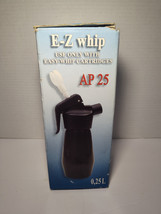 VTG  E-Z Whip 1 Pint Aluminum Whipped Cream Maker Dispenser No Charger I... - $24.74