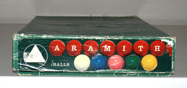 20 x ARAMITH 2 1/4&quot;  Snooker Ball Set - Made in Belgium - £67.67 GBP