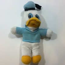 Vintage Disney Donald Duck Stuffed Animal Plush Toy 12&quot; Mickey Mouse Friends - £15.68 GBP