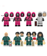 Squid Game Minifigure Game Player Boss Seong Gi-hun Kang Sae-byeok 8Pcs Toys - $17.19