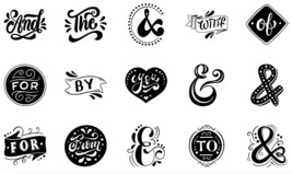 Catchwords 20 Icon stickers pack instant download svg,png,psd,eps,jpeg - £3.58 GBP