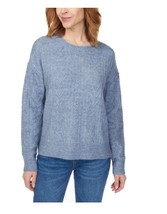 Legendary Outfitters Womens Sweater Blue Crewneck Pullover Long Sleeves ... - $39.99