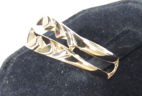 14K Yellow Gold Enhancer Sawtooth or Jaws Style Band Ladie's Sz 8.75 Ring 4 g Item image 3