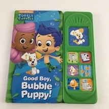 Nickelodeon Bubble Guppies Play A Sound Talking Book Good Boy Bubble Puppy 2014 - £11.59 GBP