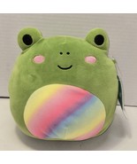 SQUISHMALLOW 7.5” DOXL the RAINBOW BELLY FROG Kellytoy With Tags - $146.65 MXN
