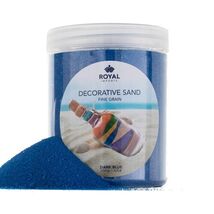Royal Imports Decorative Beach Sand Dark Blue 4.5 LBS Vase Filler Crafts - $141.32 MXN