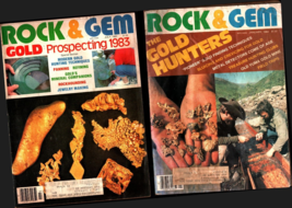 2 Vtg Rock &amp; Gems Magazines 1983- 1984 Rockhound And L API Dary - £14.52 GBP