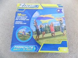 Blip Toys Zoomo Giant 12 Foot Parachute With Handles &amp; Storage Bag Backy... - £15.47 GBP