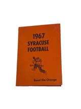 1967 Syracuse Football Schedule LARRY CSONKA - Indian Mascot - Archibald... - €12,96 EUR